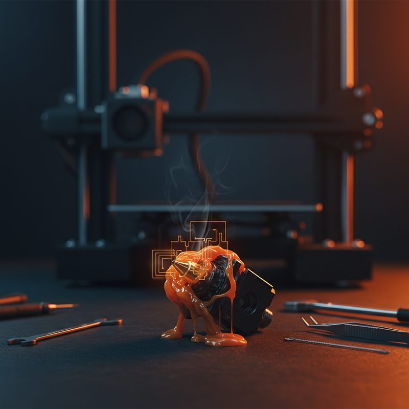 [3D Printer] 3D 프린터 노즐 막힘 해결: 원인과 완벽한 청소 방법