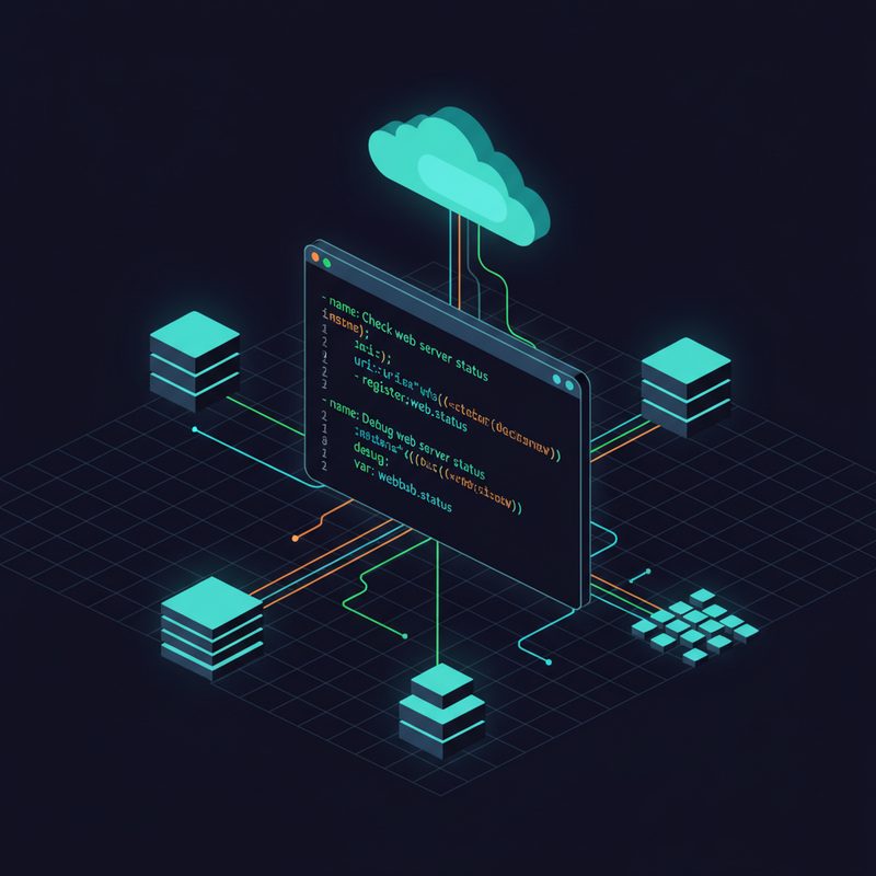 Ansible debug 모듈과 register를 활용한 Playbook 디버깅 설정 코드 예시