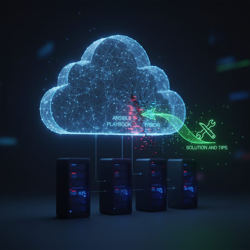 [Cloud] Ansible Playbook 디버깅: 흔한 오류 해결 및 실전 팁
