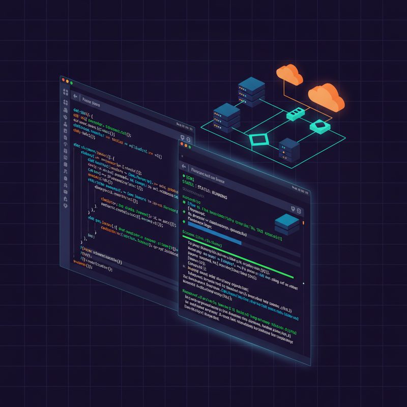 Claude Opus 4.7 API Python 연동 코드와 Docker 모니터링 스크립트 실행 결과 화면
