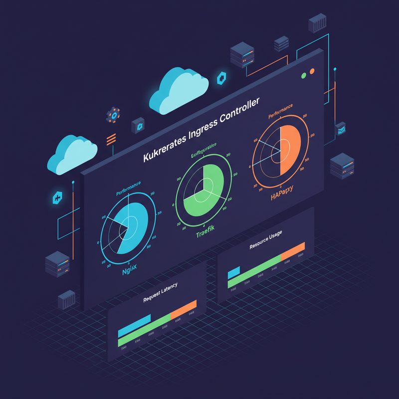 Nginx Traefik HAProxy Ingress Controller 성능 및 기능 비교 대시보드