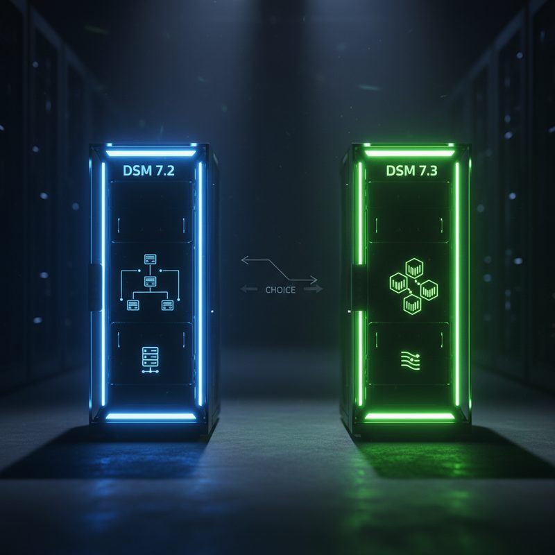[NAS] Synology DSM 7.2 vs 7.3 비교: 내 환경에 맞는 버전 선택법