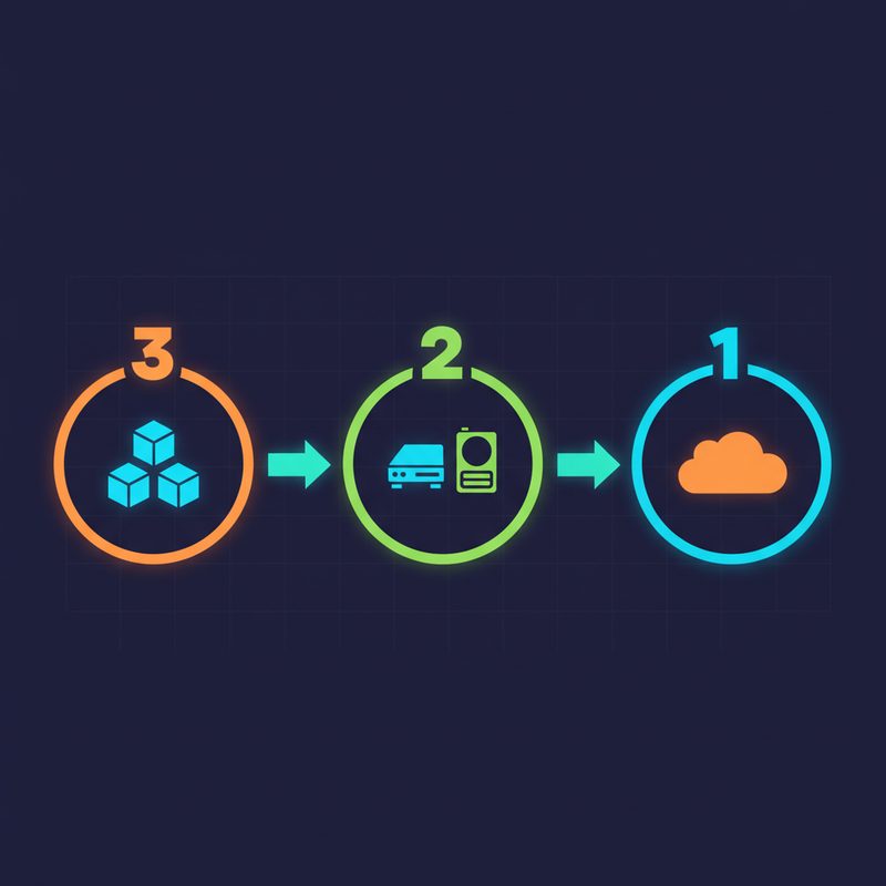 3-2-1 백업 전략 인포그래픽 — Synology NAS 3단계 데이터 보호 구조 요약
