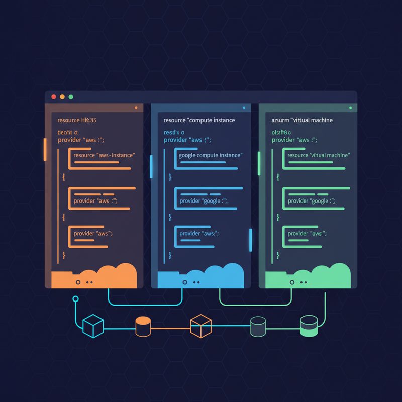 Terraform 멀티 클라우드 프로바이더 설정 코드 — AWS GCP Azure 동시 구성