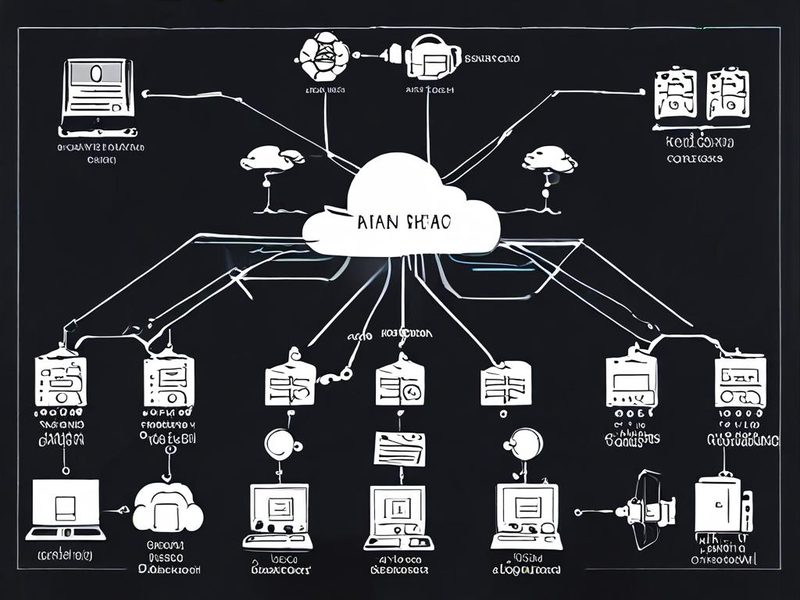 AWS IAM이 중심이 되는 클라우드 보안 아키텍처 다이어그램