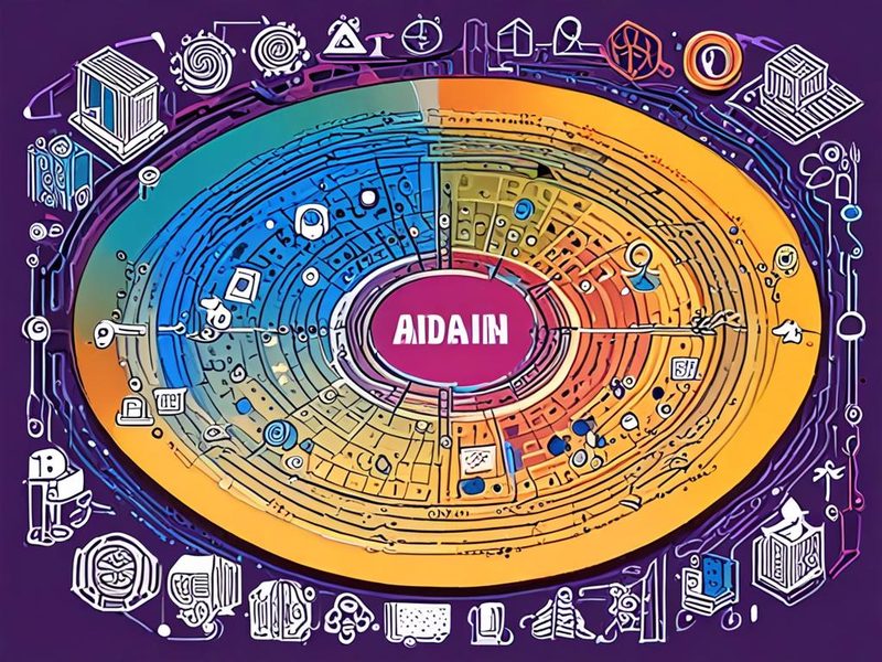 AI 모델 학습 데이터의 편향 및 오염을 시각화한 개념도