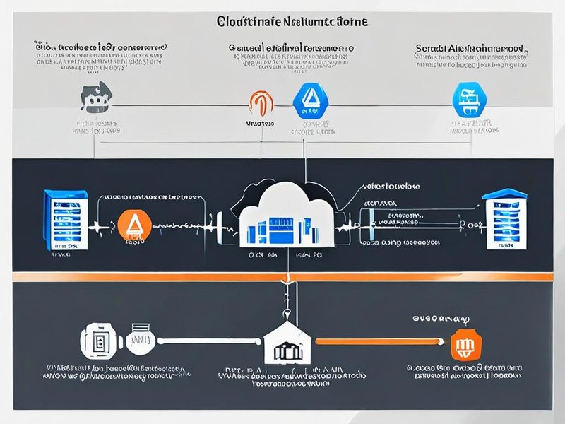 Cloudflare Tunnel과 VPN 기능 및 비용 효율성 비교 인포그래픽