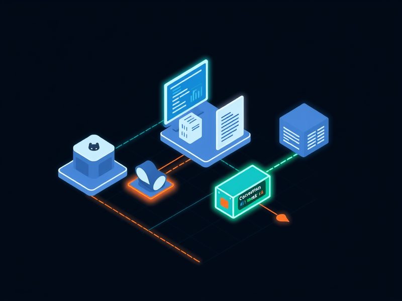GitHub Copilot이 개발 워크플로우에 통합된 개념도
