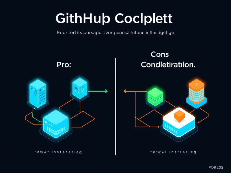 GitHub Copilot 장점과 주의사항 요약 인포그래픽
