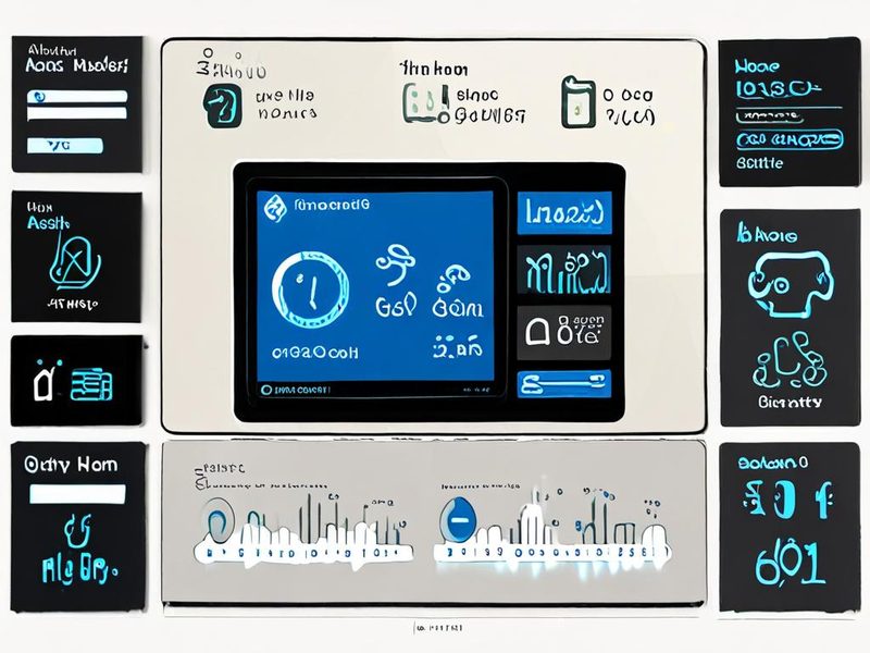 Home Assistant 대시보드에 통합된 Matter 연동 스마트 기기들