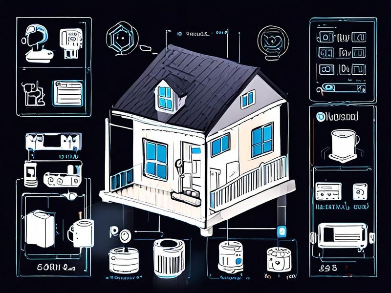 Home Assistant 대시보드에 연동된 Matter 기기 목록