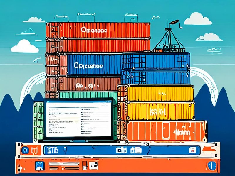 OpenMediaVault Docker 플러그인에서 Immich 컨테이너 실행 모습