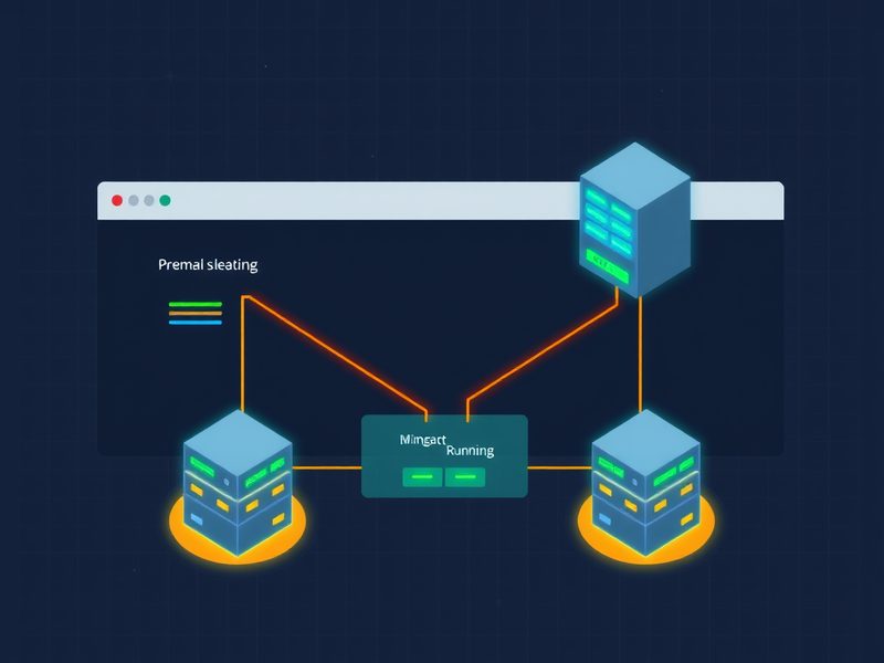 Proxmox HA 장애 복구 후 가상 머신이 다른 노드에서 정상 작동하는 대시보드 화면