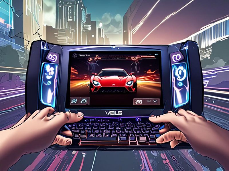 ROG Ally에서 SteamOS 기반으로 스팀 게임을 실행하는 화면
