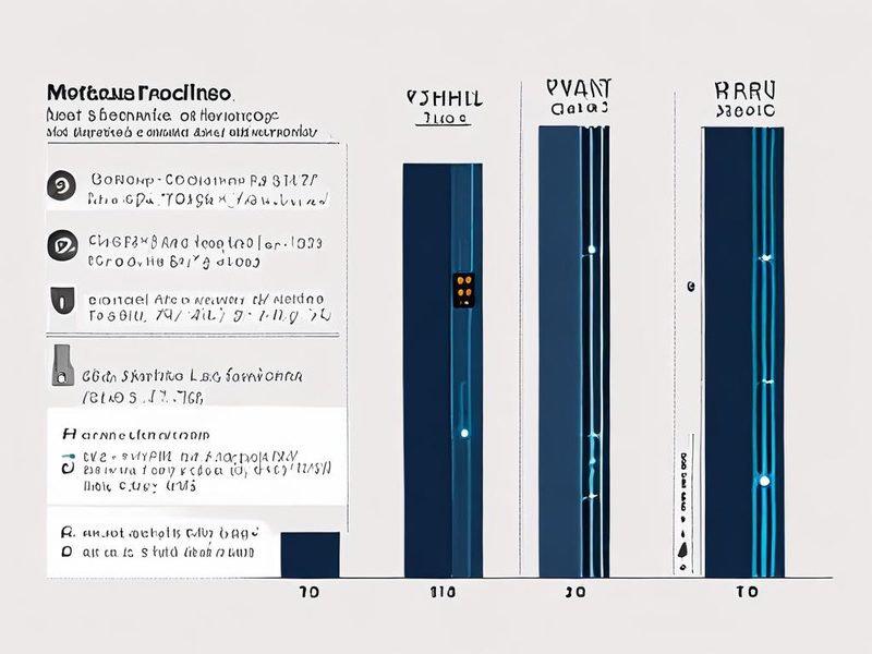 10기가비트 스위치 성능 비교 그래프 (Throughput 및 Latency)