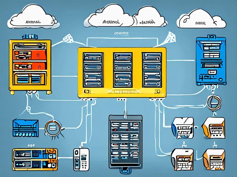 Ansible 프라이빗 네트워킹 인벤토리와 변수 구조를 설명하는 구성도