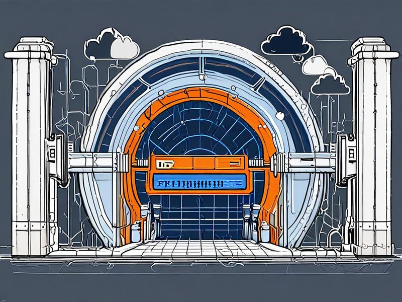 Cloudflare Zero Trust 대시보드의 Tunnel 설정 화면 (Ingress 규칙)