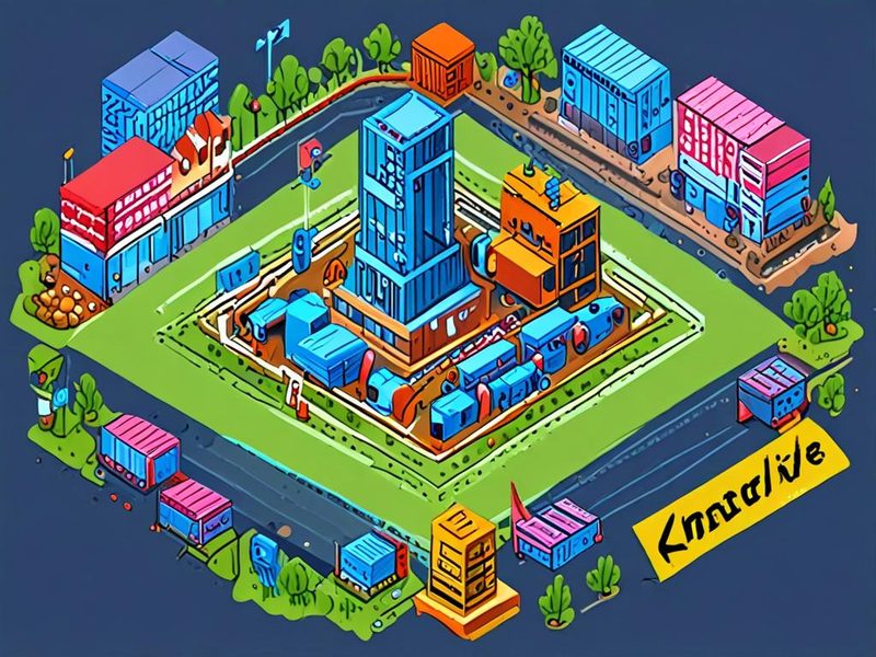 Knative 성능 벤치마크 설정에서 오토스케일링 파라미터를 설명하는 구성 이미지