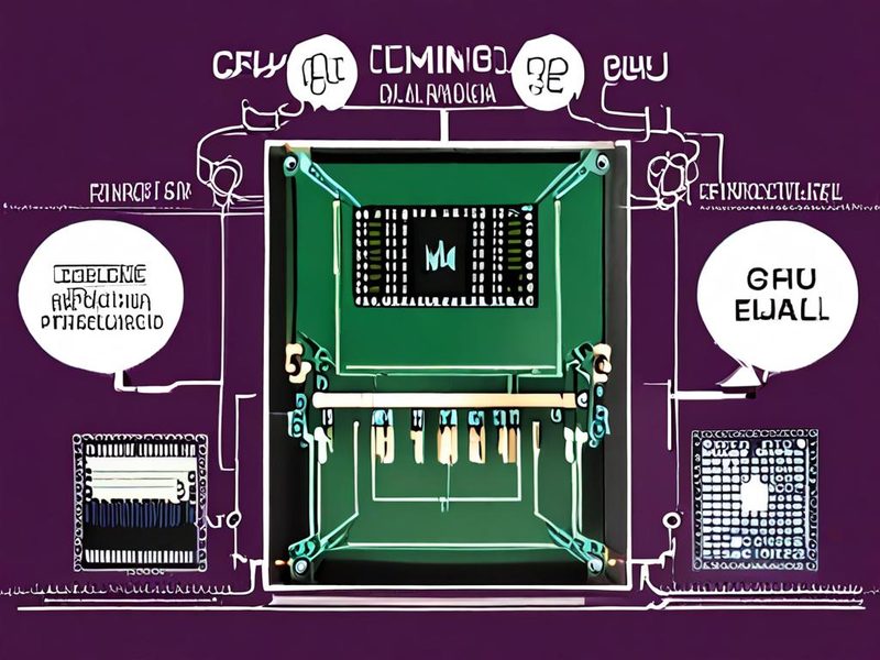 CPU, GPU, NPU 각각의 LLM 추론 가속 역할 개념도