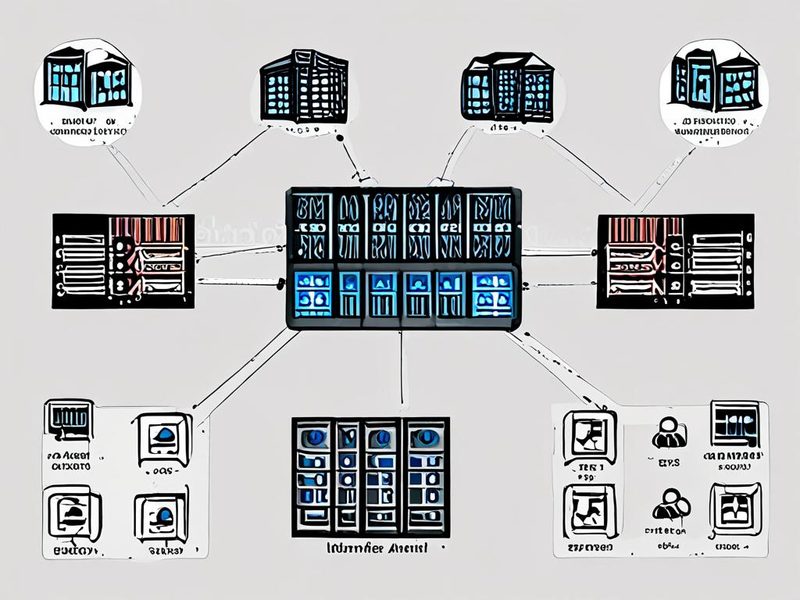 Proxmox HA 클러스터의 일반적인 구성 개요 다이어그램