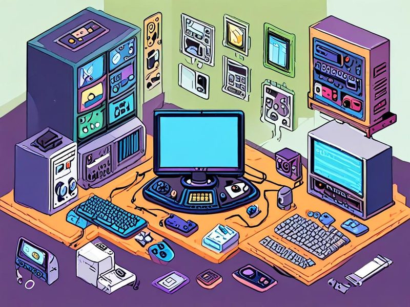 RetroArch의 사용자 인터페이스 개요, 다양한 기능과 코어들을 보여줌