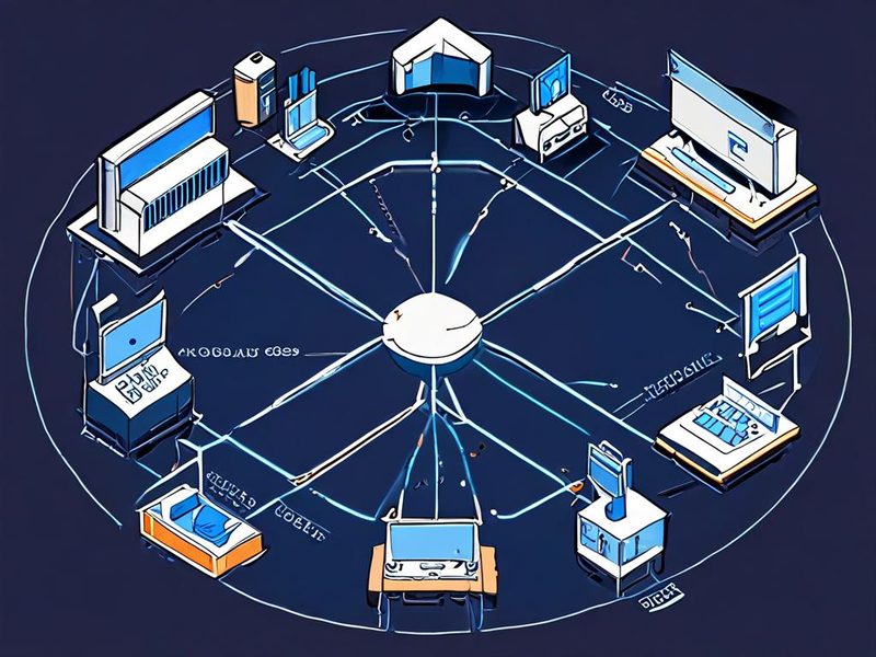 Zigbee 네트워크 개요 다이어그램
