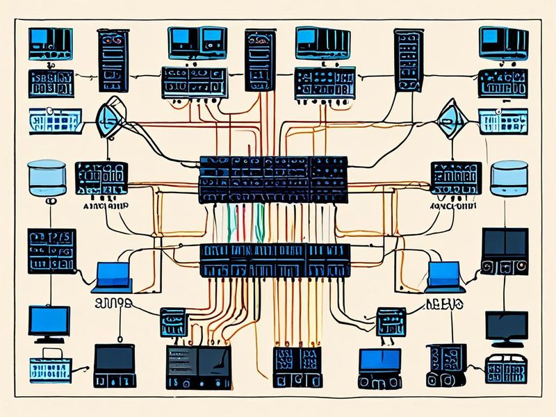 홈랩 관리형 스위치의 VLAN 분리와 트렁크 포트 구성 예시