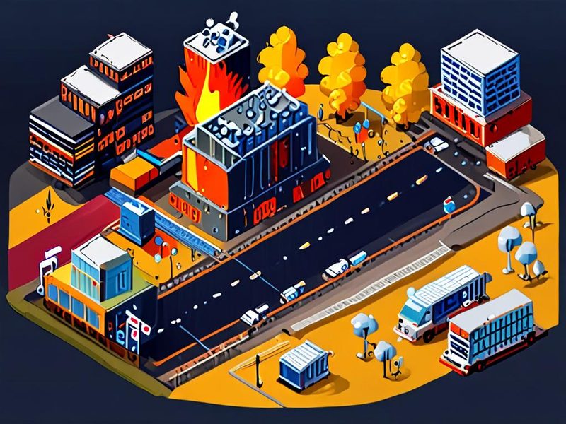 firewalld zone과 service 매핑이 보이는 서버 네트워크 구성 다이어그램
