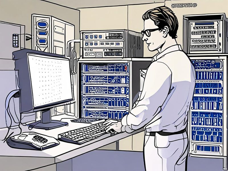 MikroTik 라우터 VLAN 설정 작업 장면