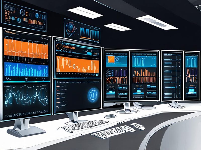 Grafana 연동 결과로 Kubernetes 모니터링 대시보드를 보여주는 이미지