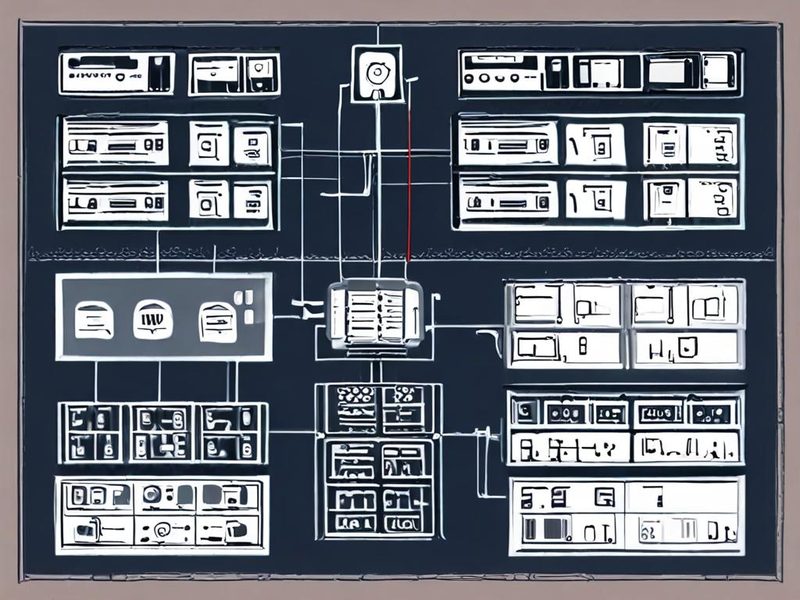Btrfs 스냅샷과 서브볼륨 구조를 설명하는 리눅스 파일 시스템 이미지