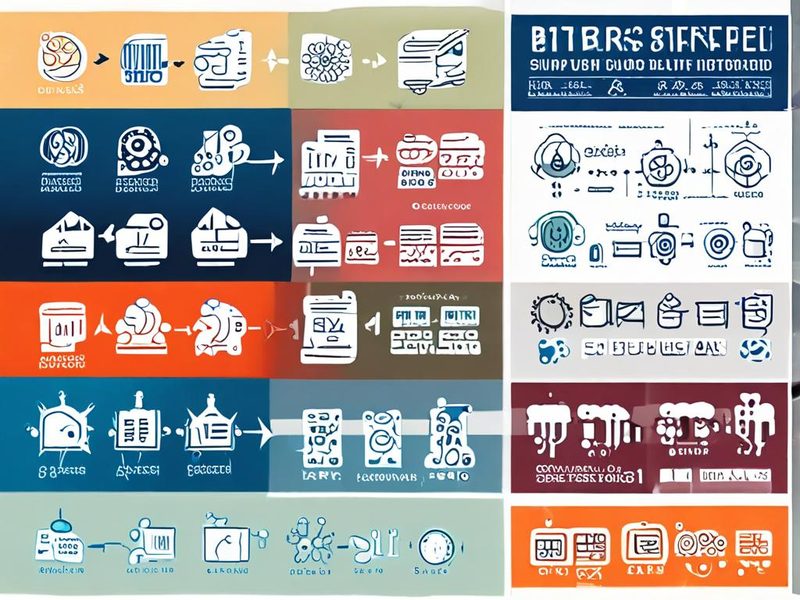 파일 시스템 선택 기준을 위한 XFS Btrfs 비교 요약 인포그래픽 이미지