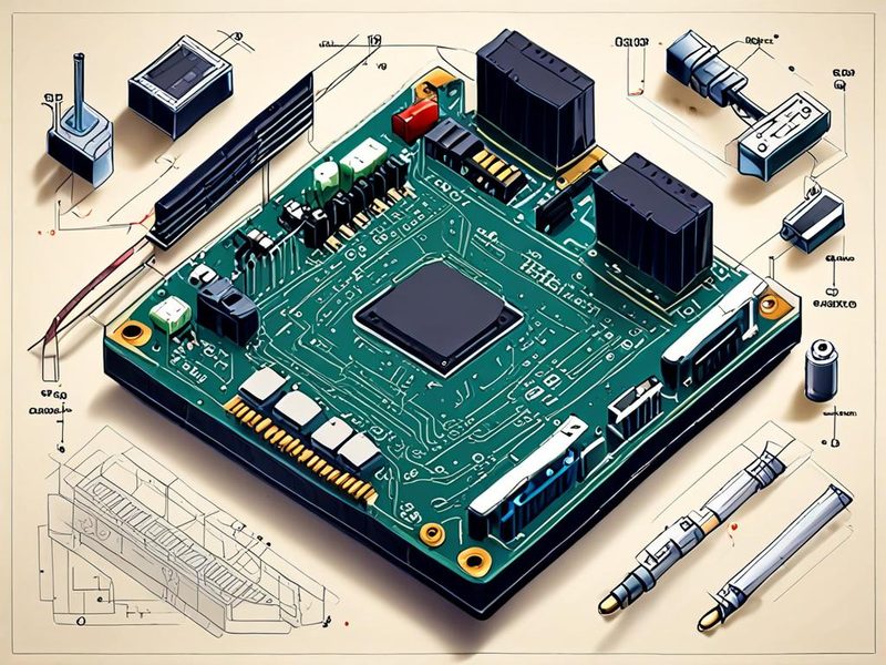 PCB 설계가 반영된 3D 프린터 DIY 스마트 홈 센서 보드 이미지