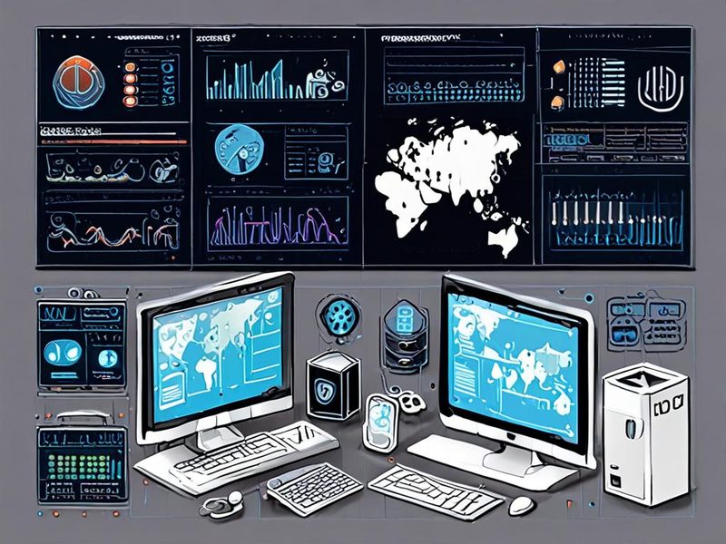 IoT 기기 보안 검증을 위한 방화벽 로그와 차단 결과 대시보드 이미지