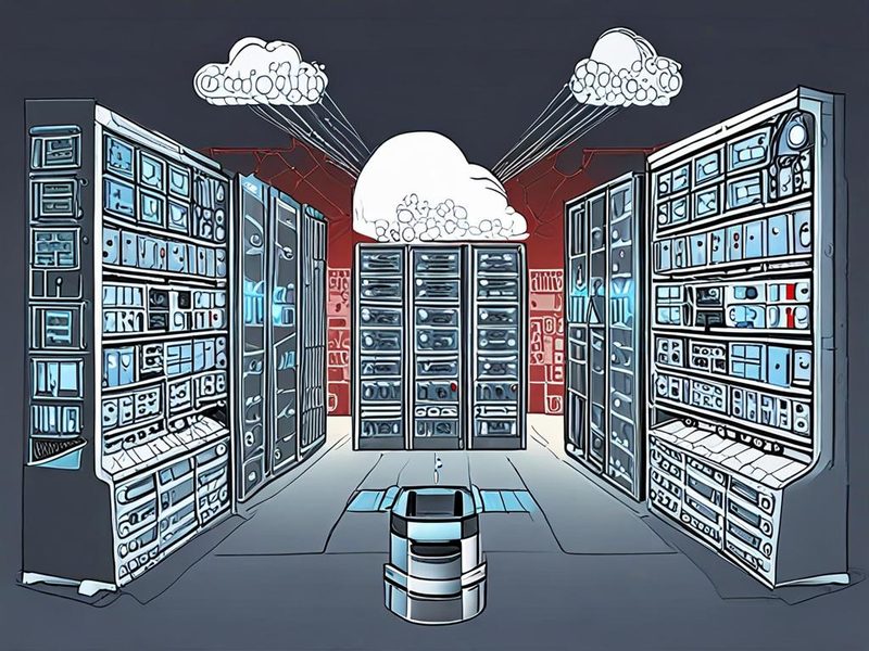 OpenStack 인스턴스에서 Ollama 배포 구성을 설명하는 이미지