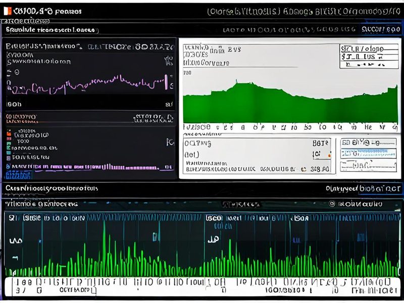 미니PC의 `htop` 시스템 자원 사용량과 `sensors` CPU 온도 모니터링 화면