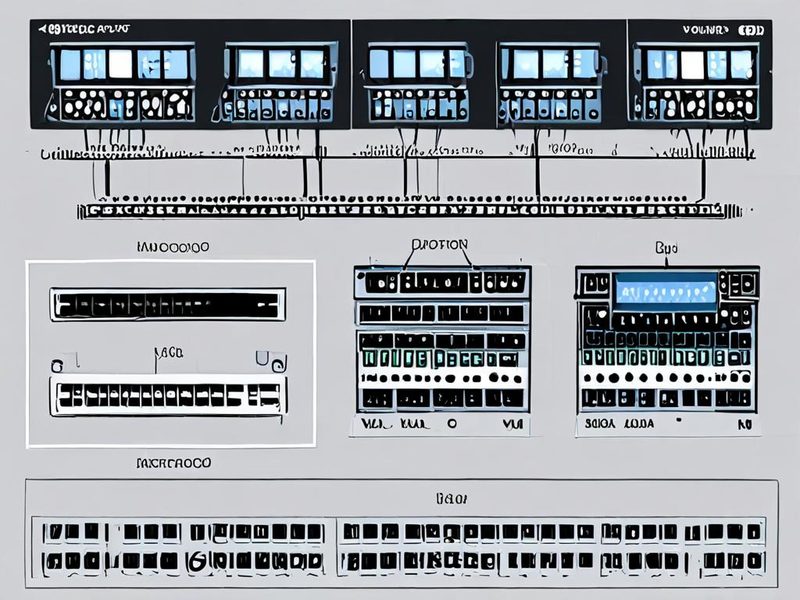 매니지드 스위치 VLAN 설정 및 포트 할당 완료 화면